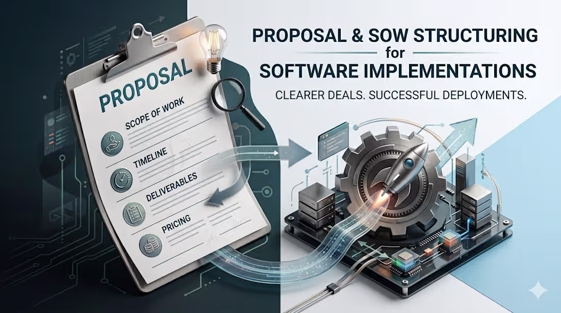 Cover image for Proposal & SOW Structuring for Software Implementations