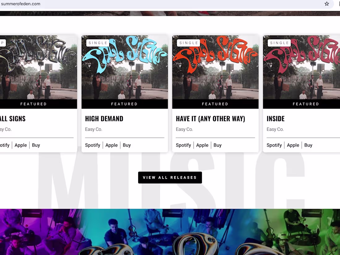 Cover image for Summer Of Eden