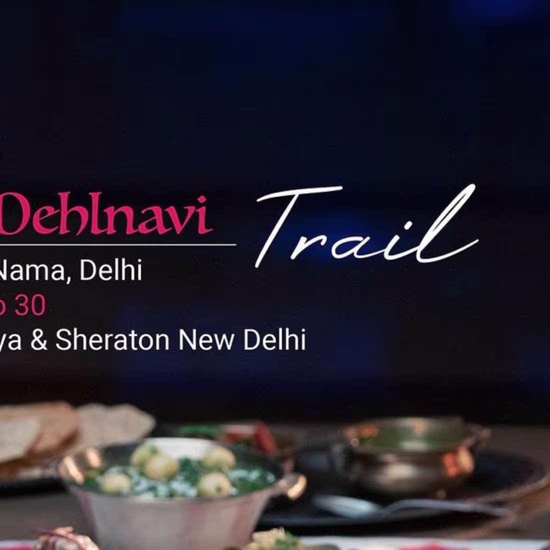 Cover image for ITC Maurya, New Delhi on Instagram: “Presenting The Dehlnavi Tr…