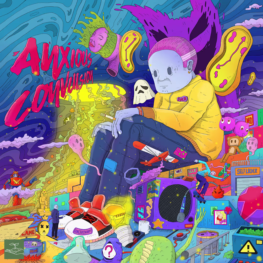 Cover image for Anxious Convulsion

Everything is uncertain, and