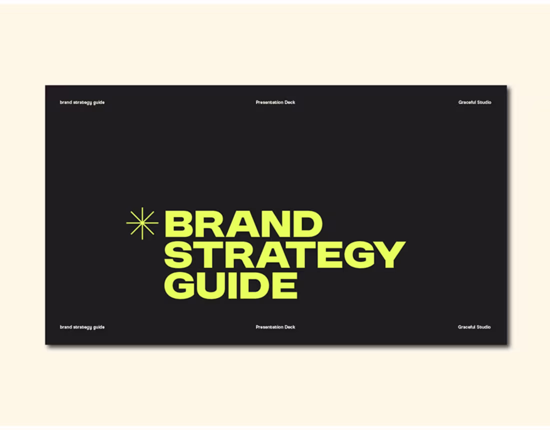 Cover image for Brand Strategy Guide for Graceful Studio