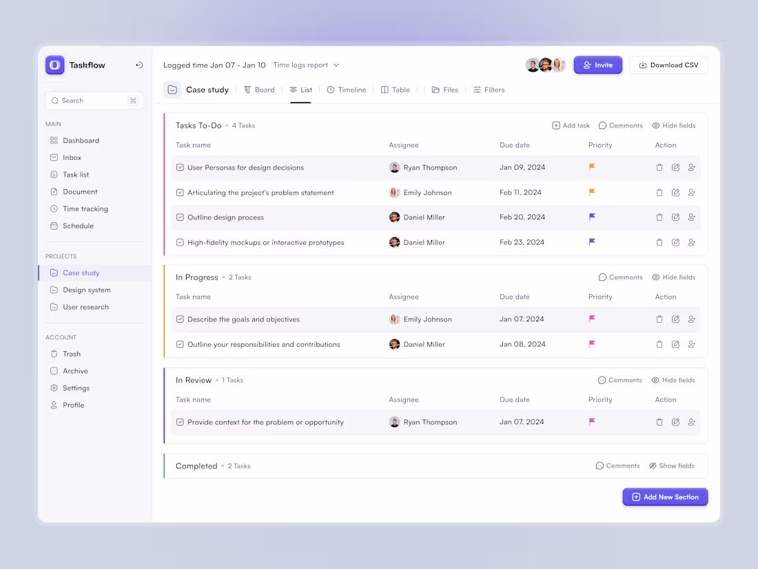 Cover image for A clean, minimal web app