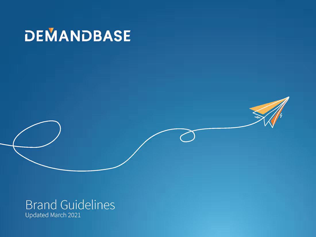 Cover image for Demandbase Rebrand Project