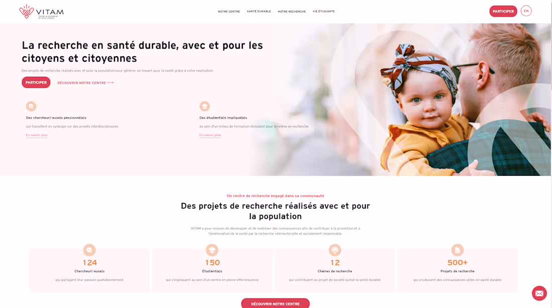 Cover image for VITAM WEBSITE  - Wordpress