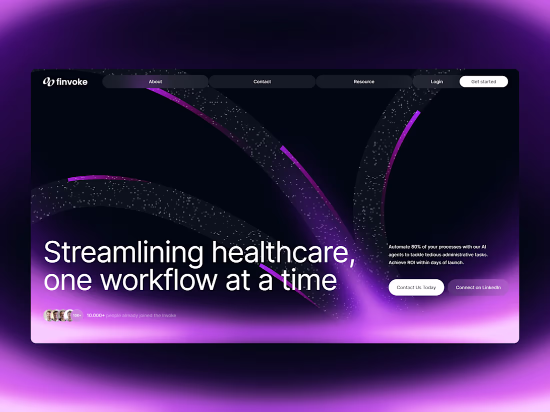 Cover image for Web design for Finvoke