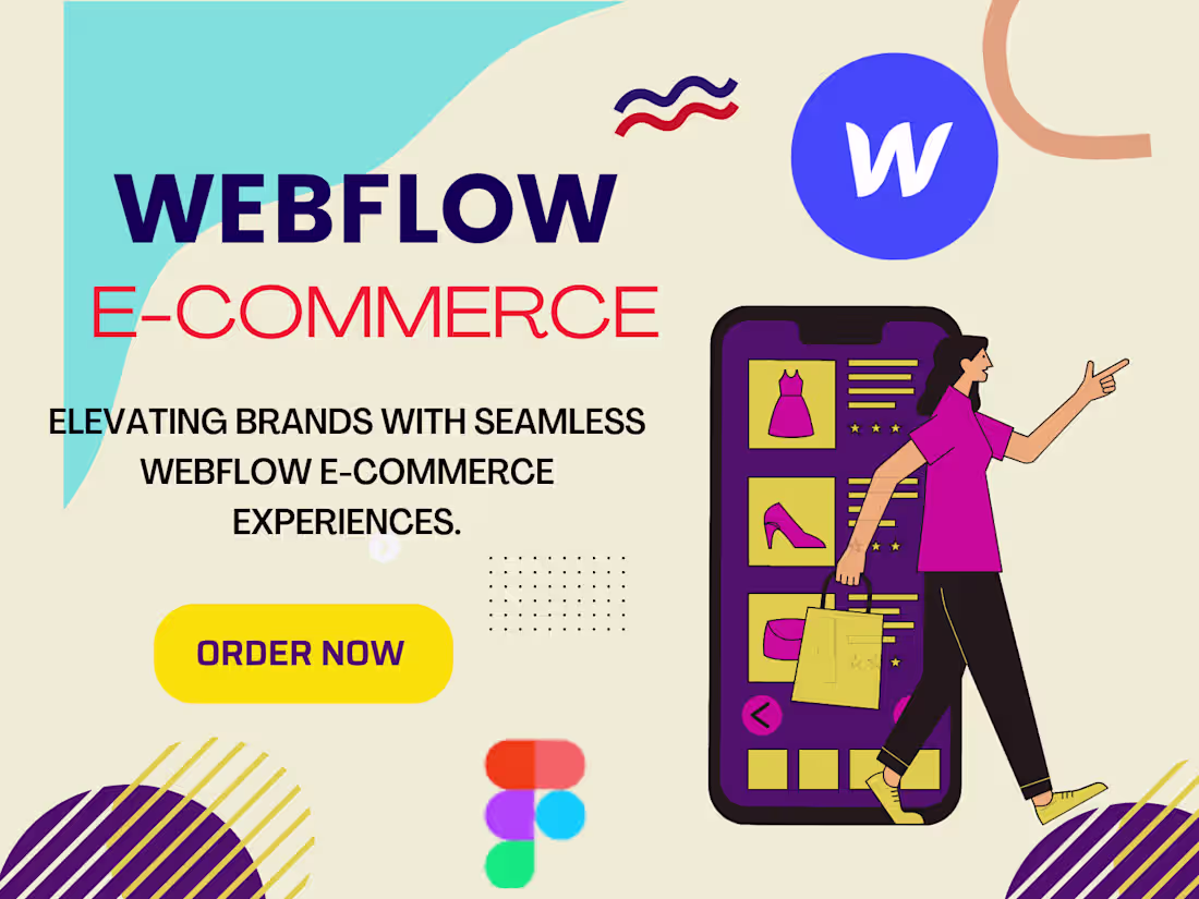 Cover image for I will Build Your Dream Webflow E-commerce Store!