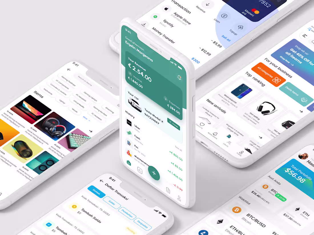Cover image for Stunning Mobile App UIUX Design
