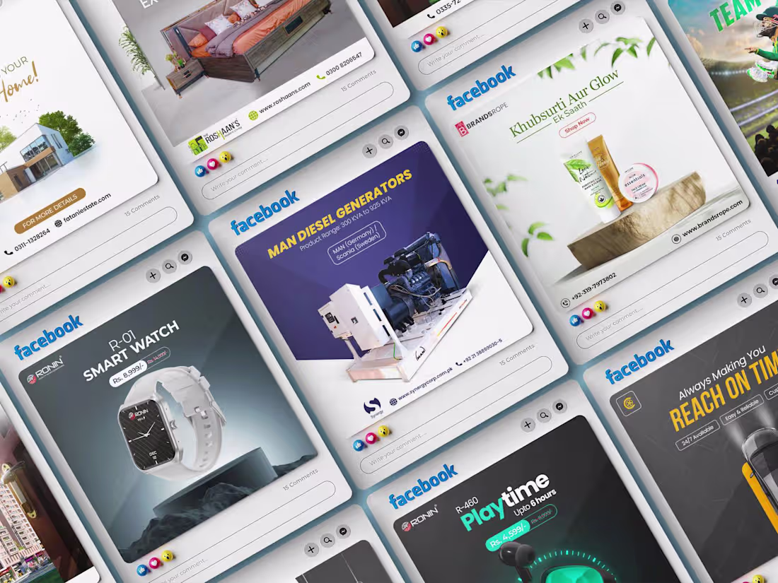 Cover image for Social Media Posts & Banners Design