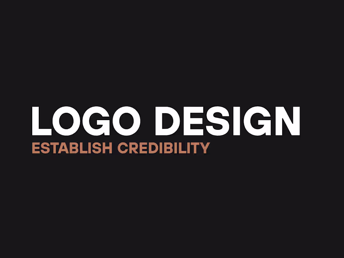 Cover image for Logo Design – Establish Credibility