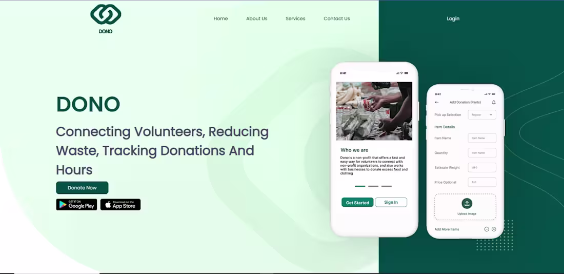 Cover image for DONO Volunteering: DONO Volunteering is a community service ...