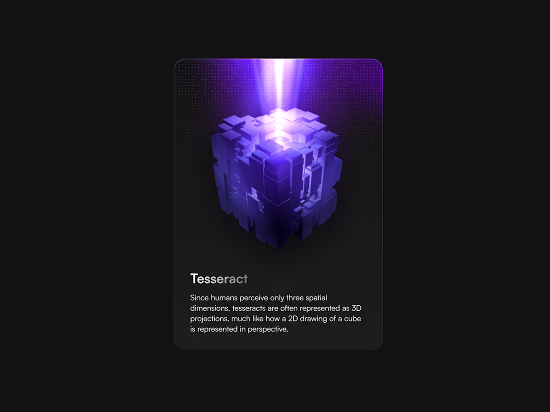 Cover image for Tesseract card exploration