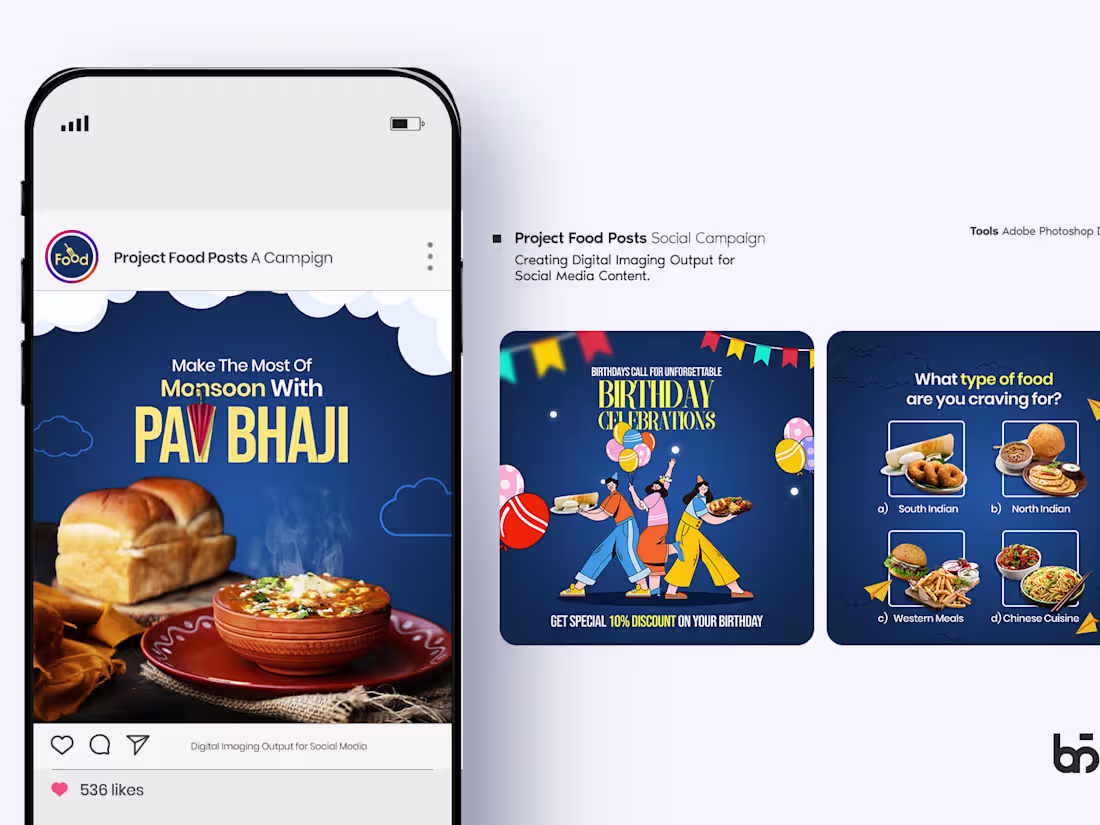 Cover image for I will make social media visuals for your brand