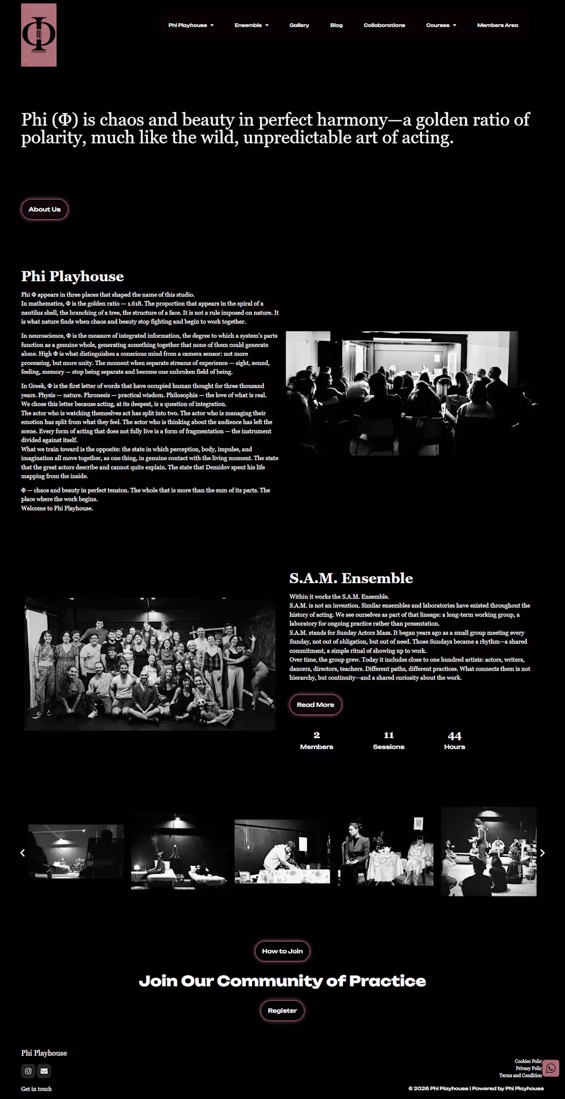 Cover image for Phi Playhouse is the official