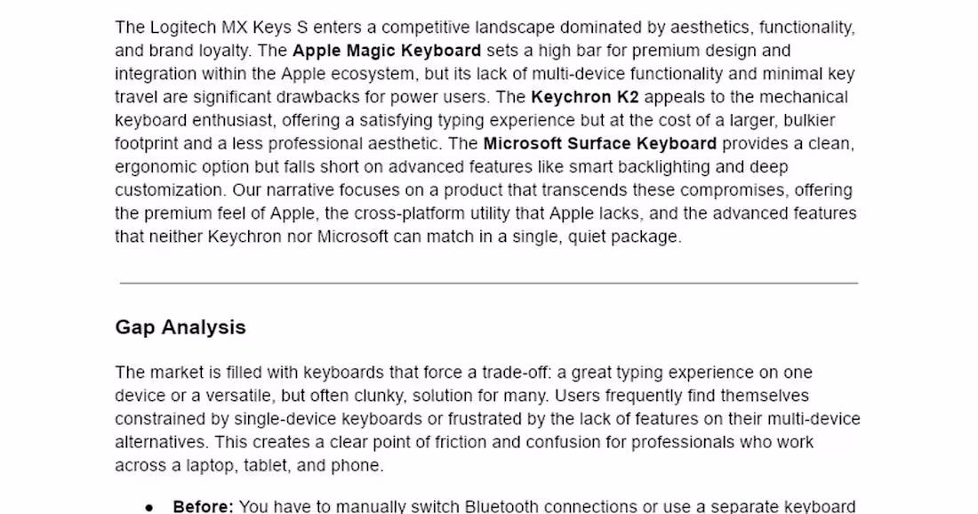 Cover image for Engaging Product Copy for Logitech Keyboard