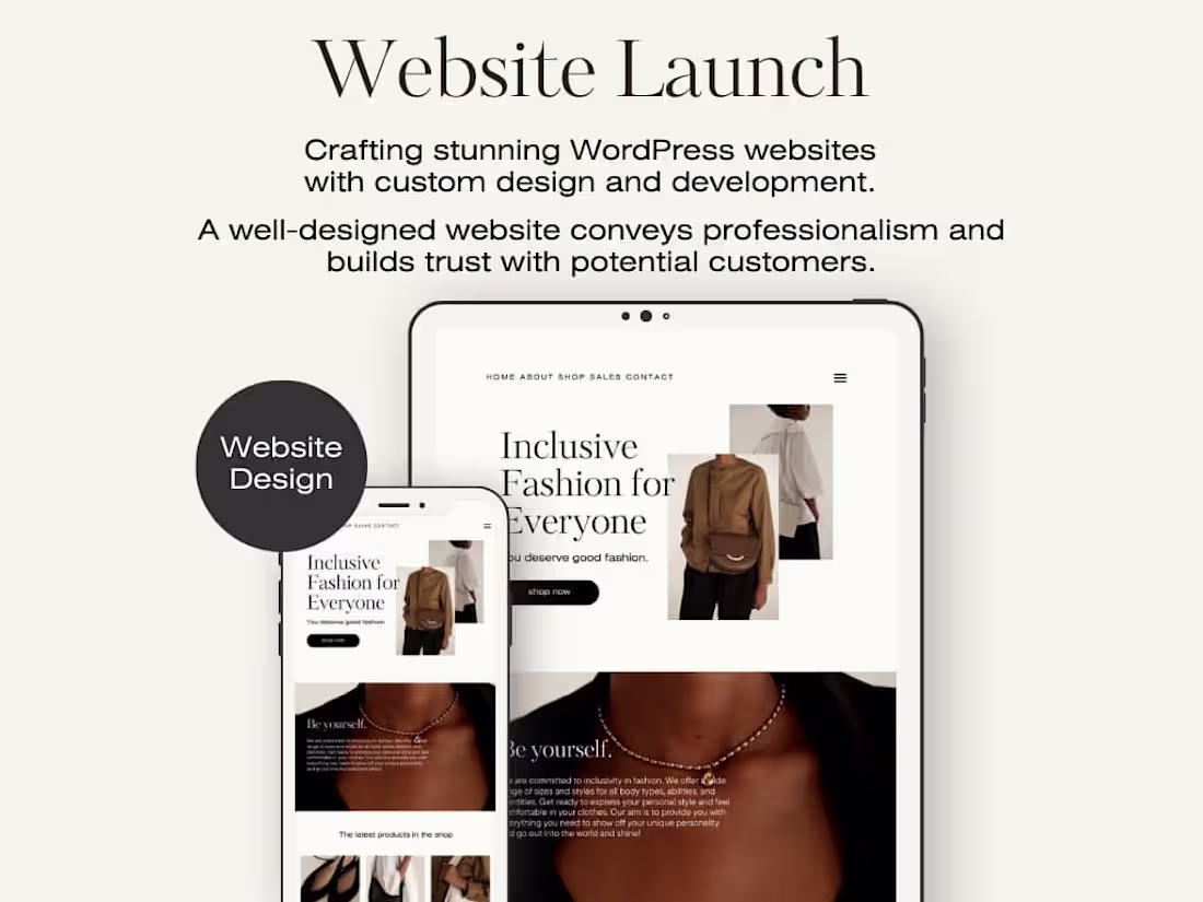 Cover image for WordPress Website Design