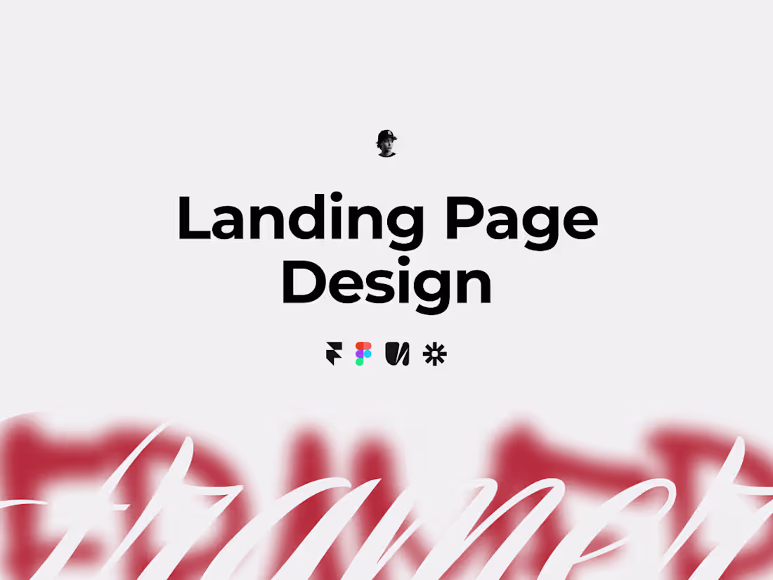 Cover image for Framer Landing Page Design (1-3 pages)