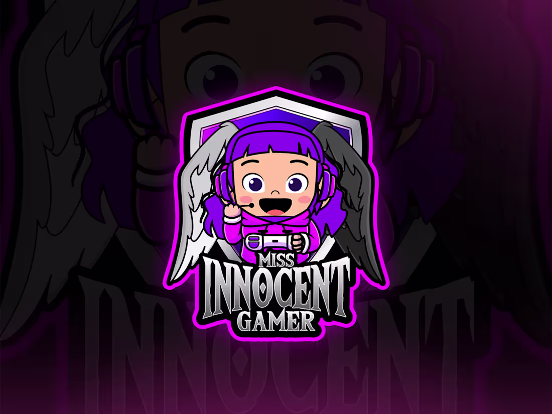 Cover image for Miss Innocent Gamer Identity Design
