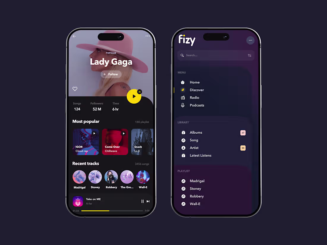 Cover image for Fizy App