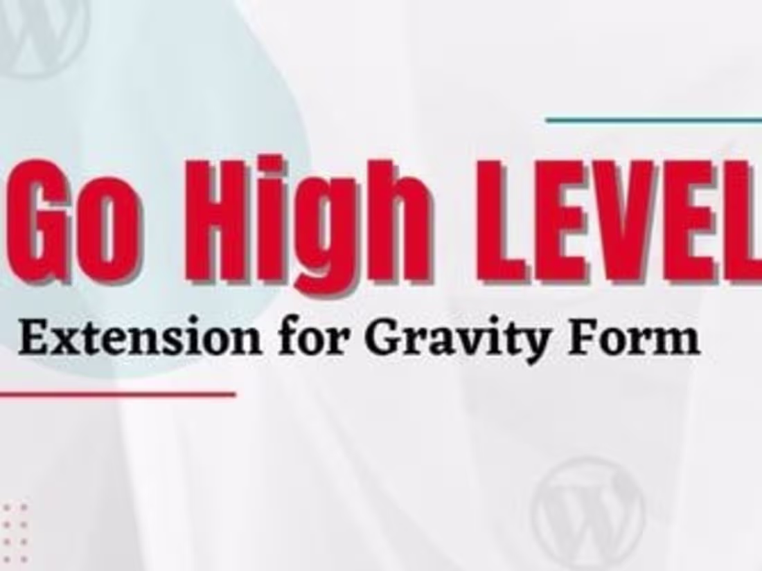 Cover image for Go high level extension for Gravity Form