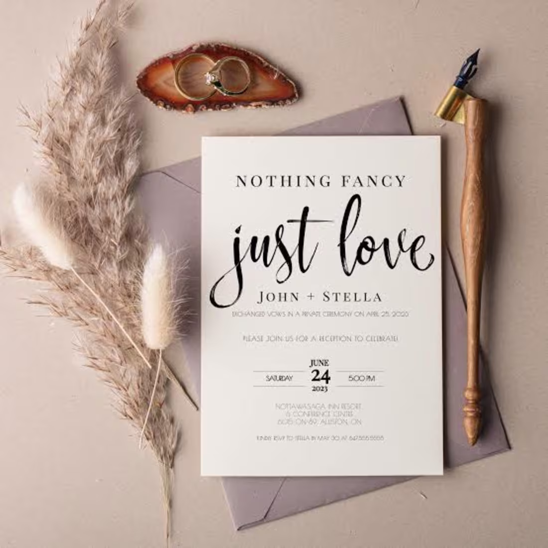 Cover image for Wedding card/invite