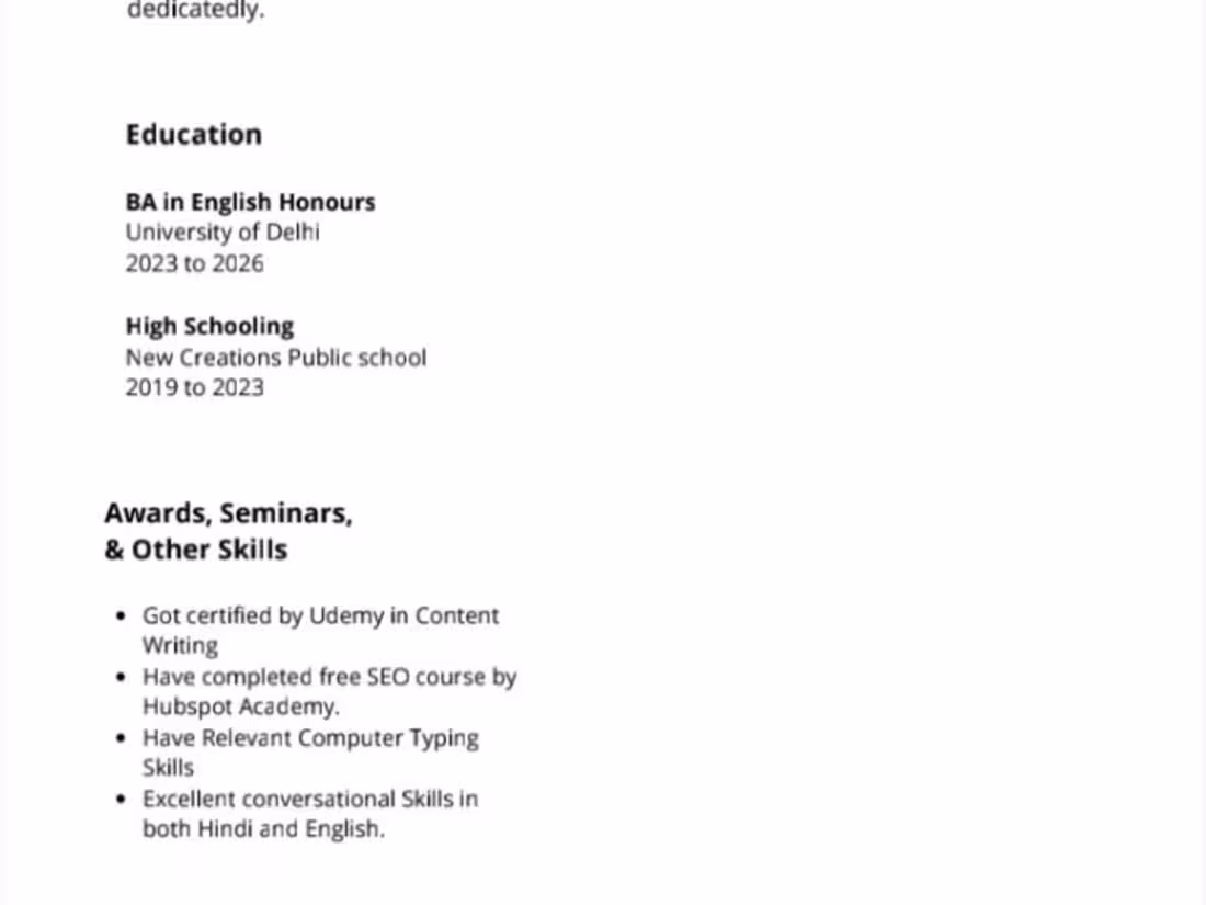 Cover image for My Resume