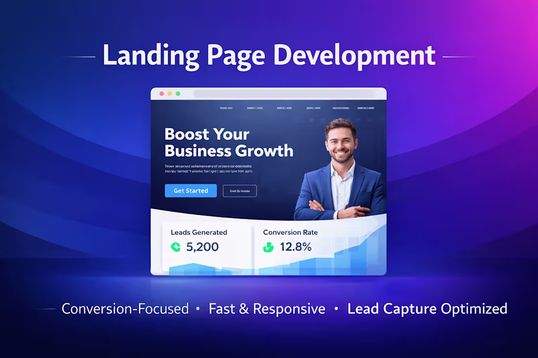 Cover image for High-Converting Landing Page Development