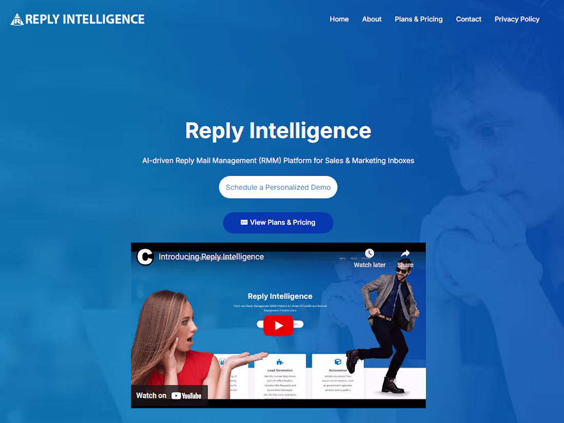 Cover image for Reply Intelligence