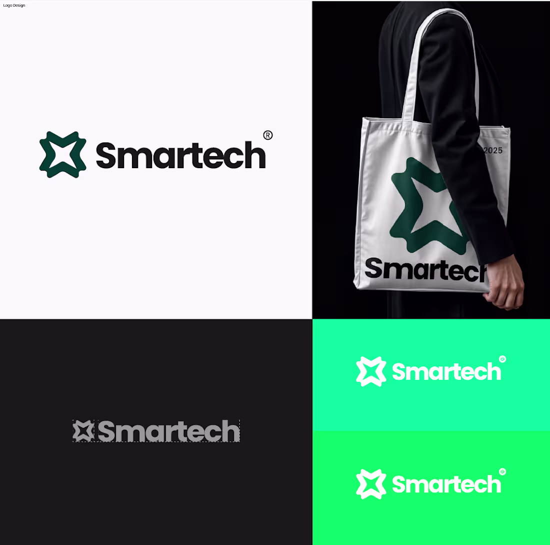 Cover image for Smartech — Logo & Brand Identity Design Smartech is a forwar...