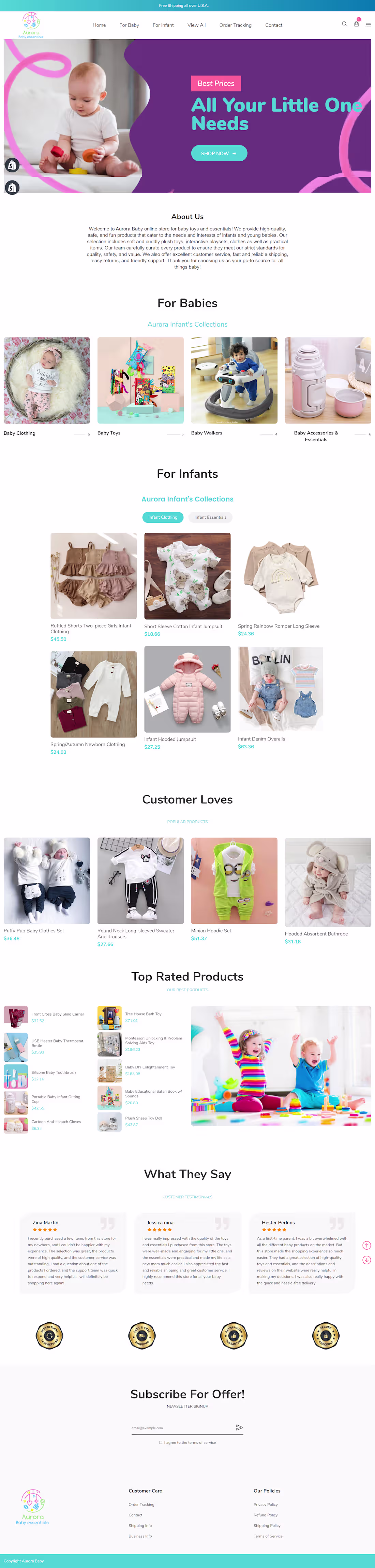 Cover image for Aurora Baby