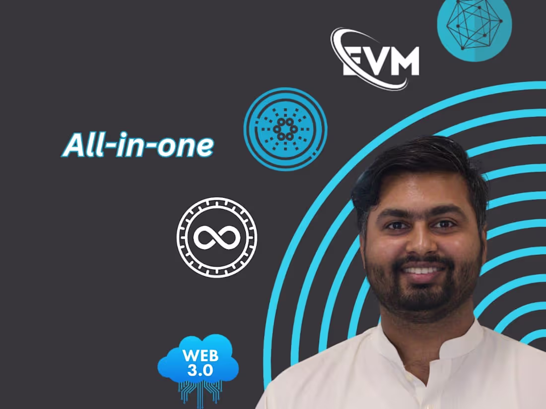 Cover image for Blockchain development for ICP , Solana, Cardano and Hyperledger