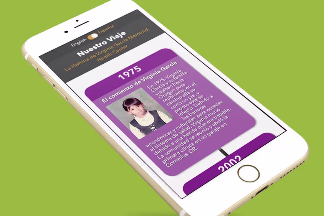 Cover image for Virginia Garcia Memorial Health Center Historical Timeline