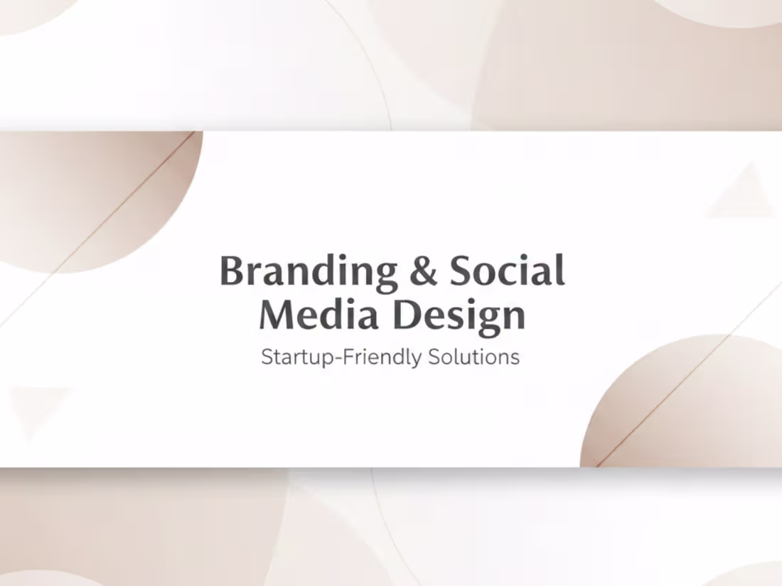 Cover image for Clean & Professional Branding Design for Growing Brands