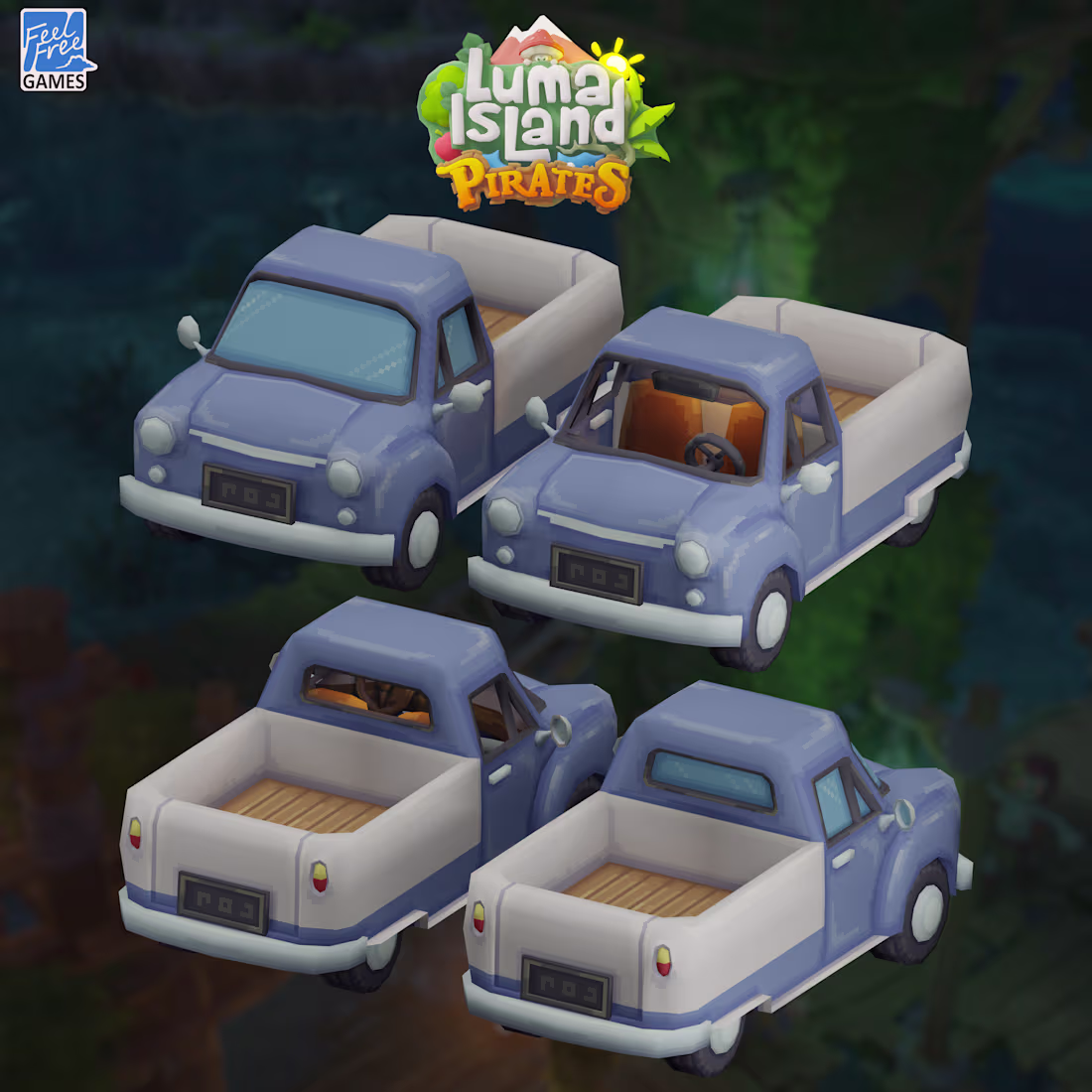 Cover image for Innovative Custom Vehicle Design for Luma Island Concept Art