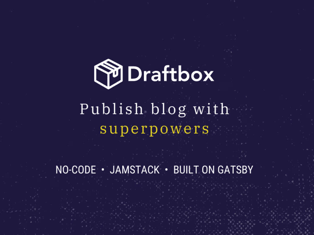 Cover image for Draftbox