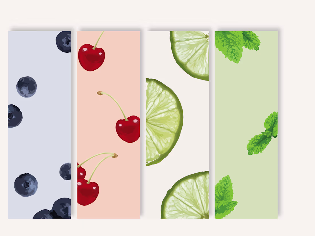 Cover image for flavorful bookmarks