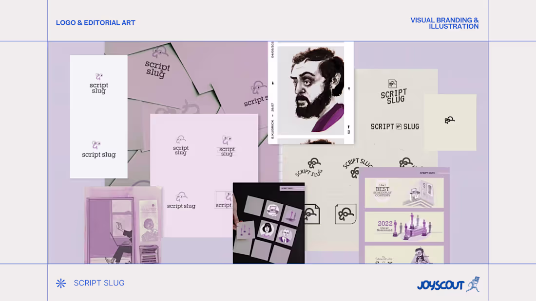 Cover image for Visual Branding & Illustration for Script Slug