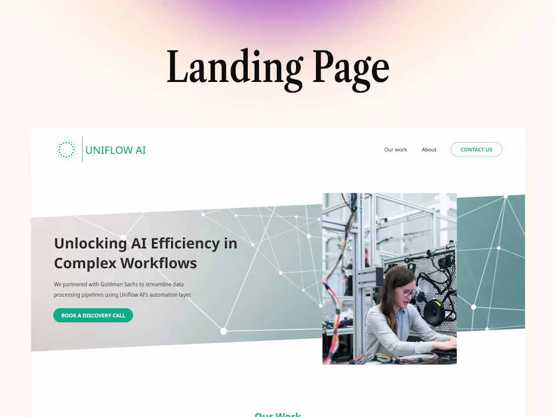 Cover image for Landing Page