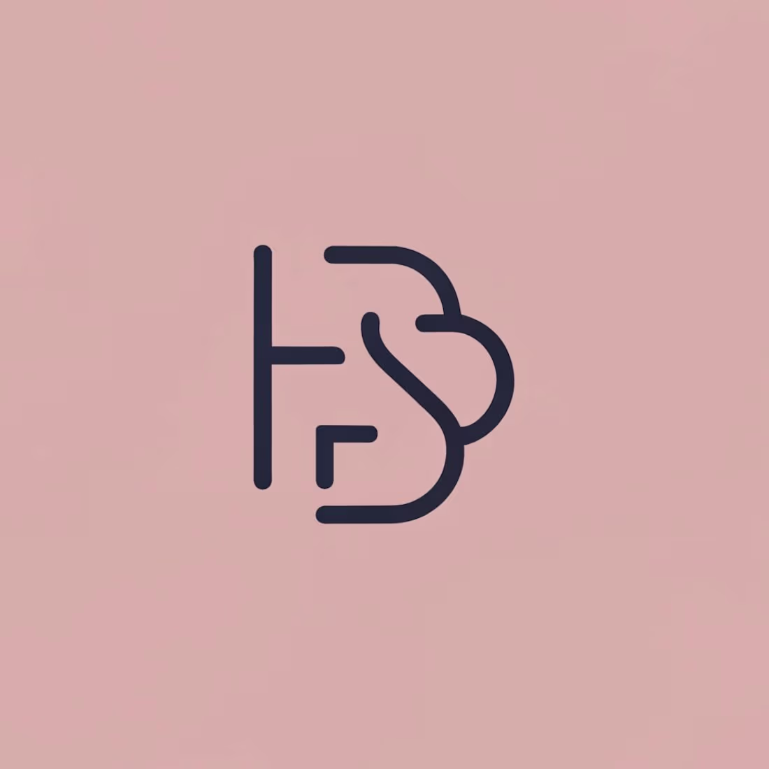 Cover image for unique monogram logo design