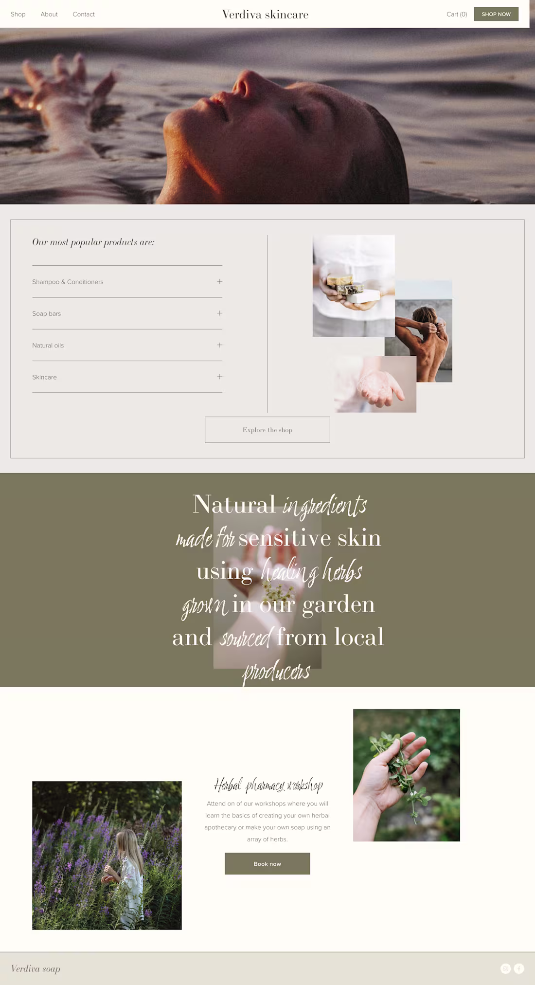 Cover image for One of the website designs I am currently working on