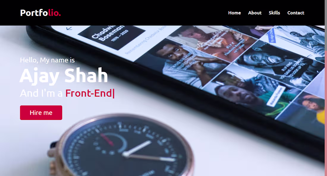 Cover image for Portfolio Website