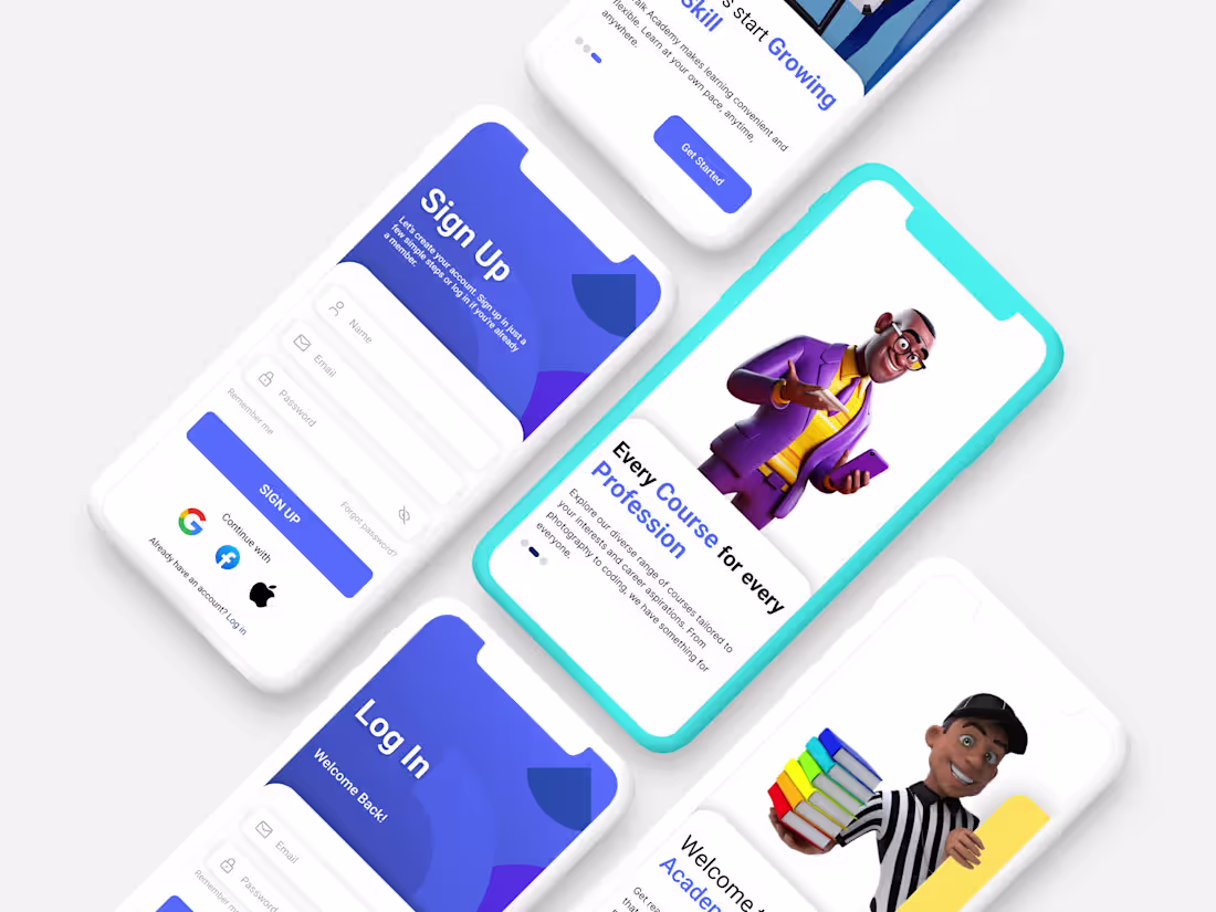 Cover image for Professional Mobile App Design using Figma
