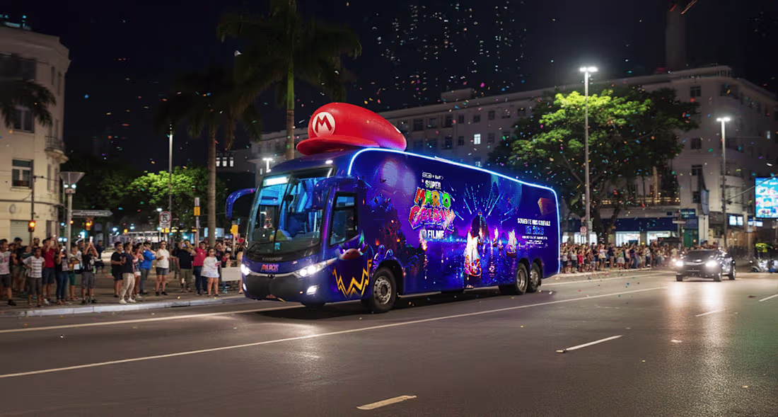 Cover image for Super Mario Galaxy The Movie OOH Concept Art