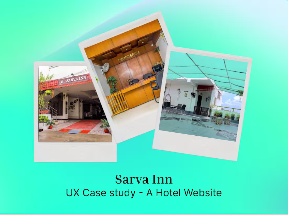 Cover image for Hotel Sarvainn Website