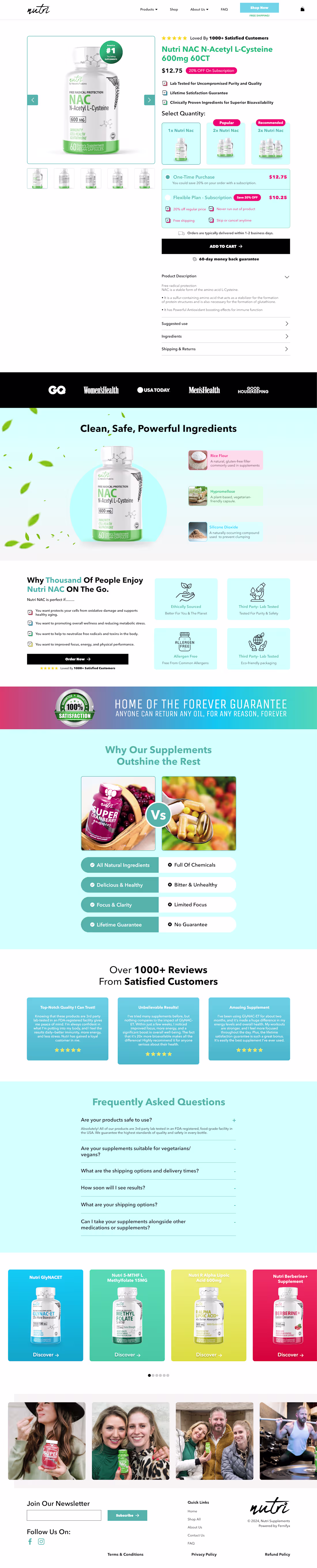 Cover image for Buy Nutri CRO PDP & Collection Page