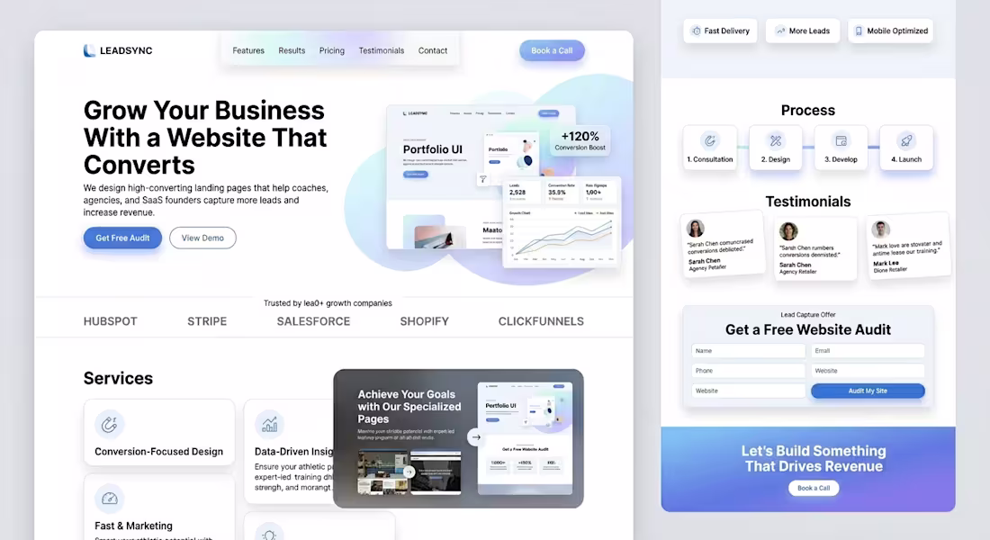 Cover image for Service-Based Business Website Design & Development