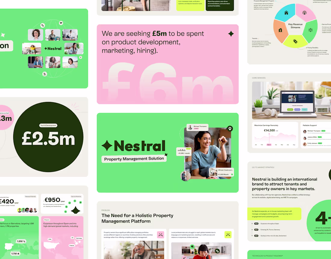 Cover image for Presentation for a Property Tech Startup