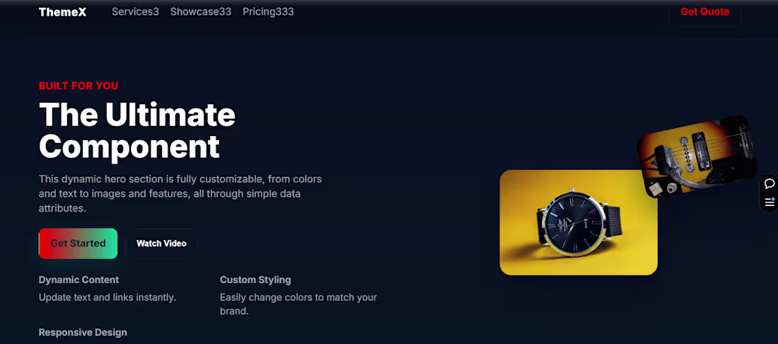 Cover image for Explore the design #web theme snippets: [https://komutheme2....