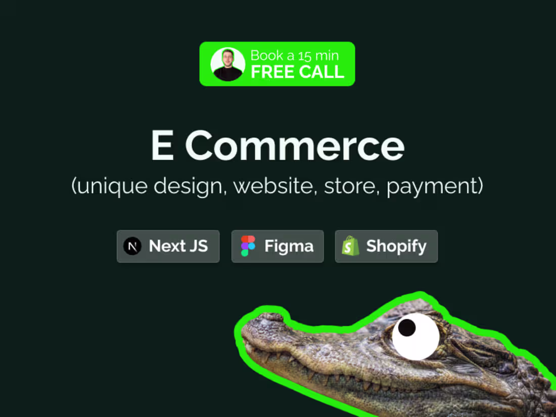 Cover image for Custom E-commerce Website