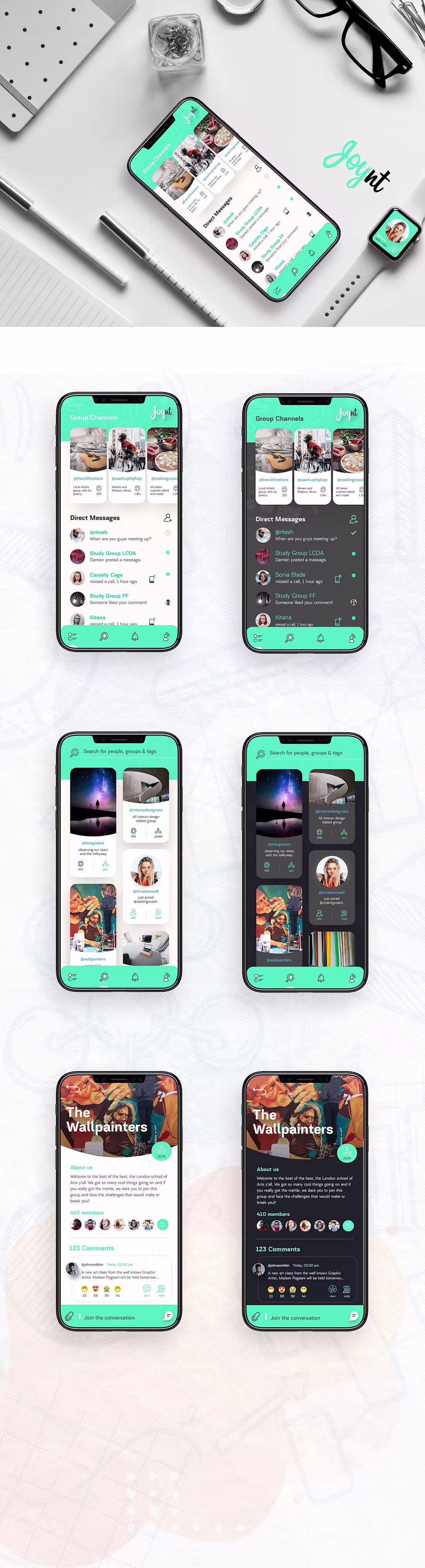 Cover image for mobile application 