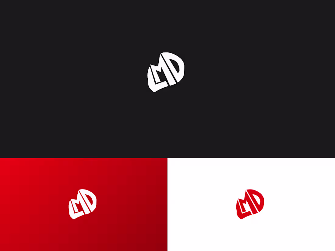Cover image for LMD motorsport logo design